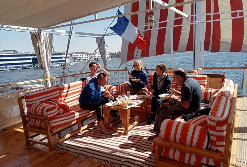 Croisière en Dahabieh C La Vie 